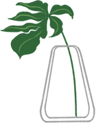 Plants in vase